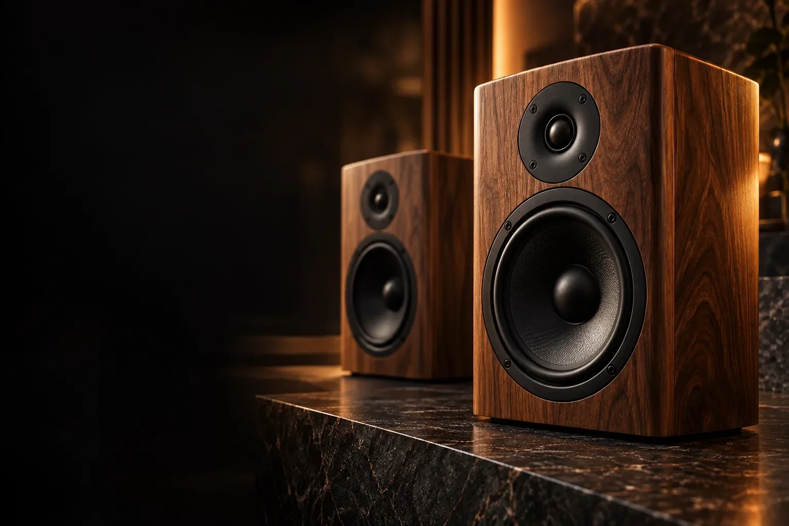 A considered hi-fi system in the warm FREQUENCY listening room