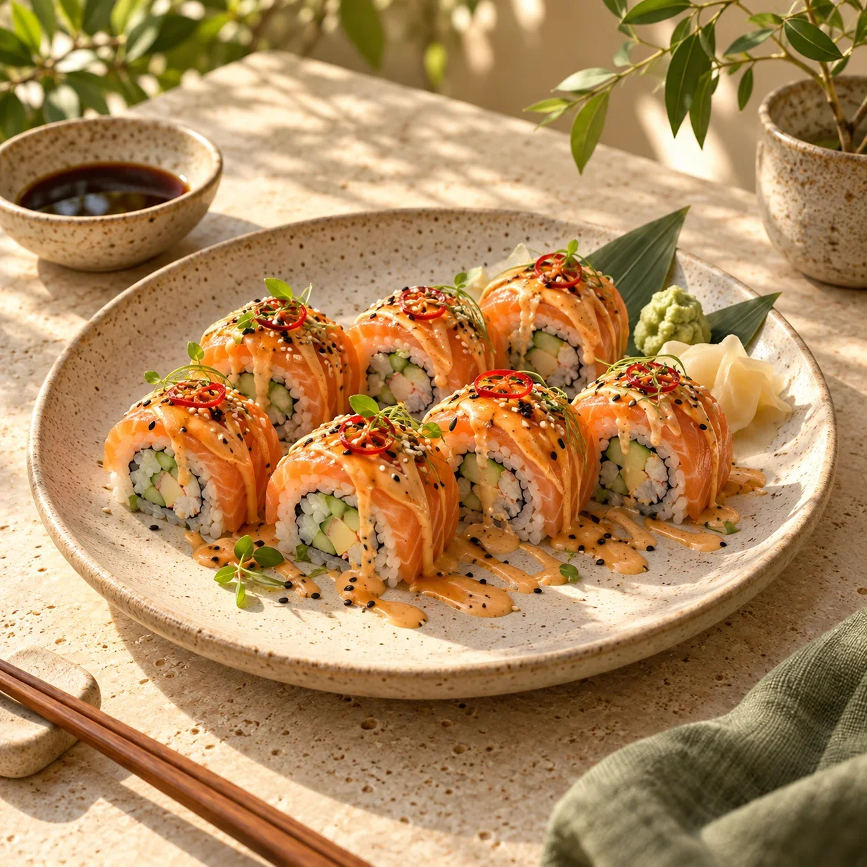 Spicy salmon
